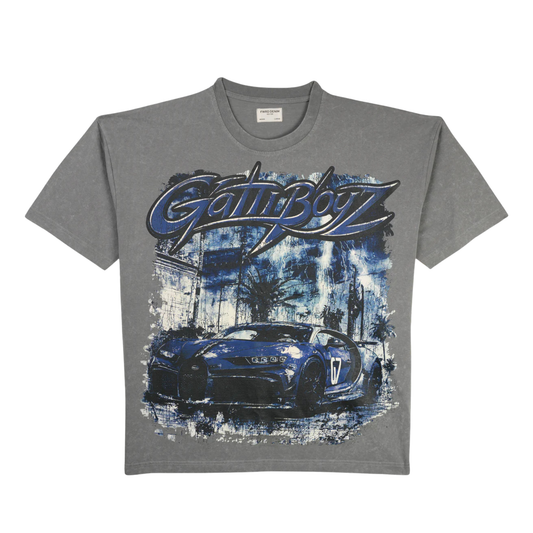 Mens Gatti Boys  Streetwear Gray T-Shirt