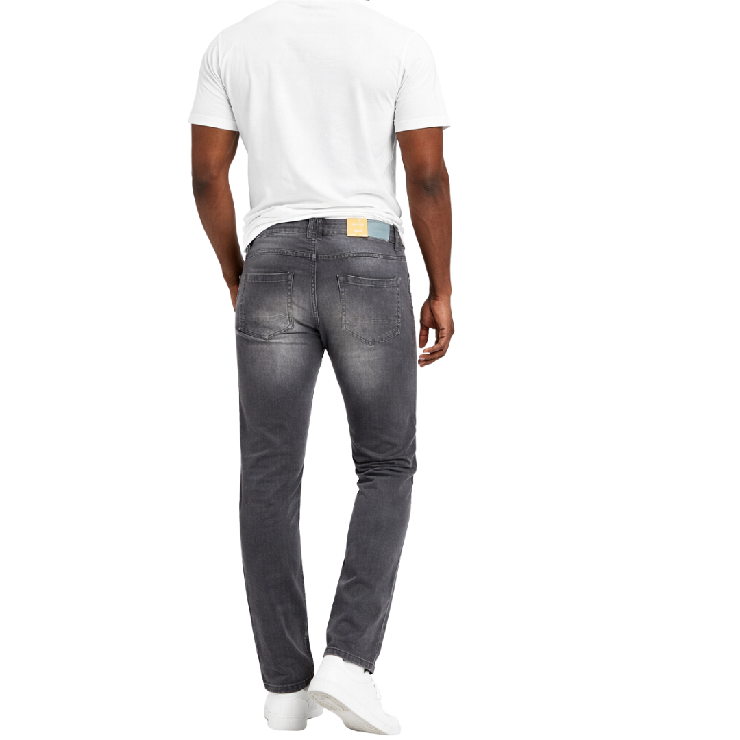 Stretch Skinny Fit Rip Repair Jeans (Sl302)