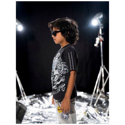 Purpose Black Kids T-Shirt