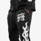 Saints 08 Vintage Wash Sweatpants – Black