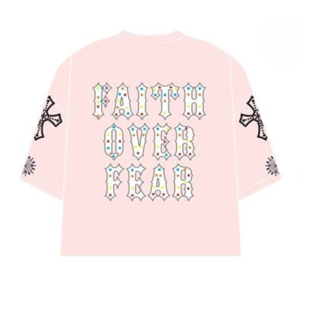 Faith Over Fear Premium Kids T-Shirt
