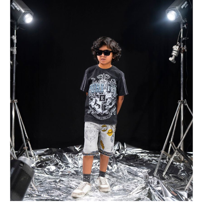 Purpose Black Kids T-Shirt