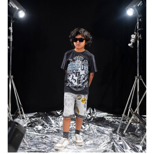Purpose Black Kids T-Shirt