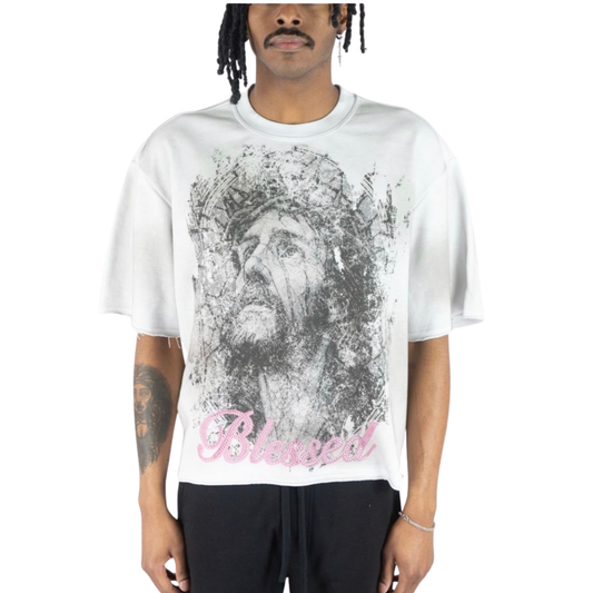Blessed Jesus Men's Premium Streetwear T-Shirt