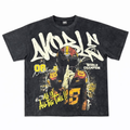 World Champion Premium acidic Washed Black T-shirt