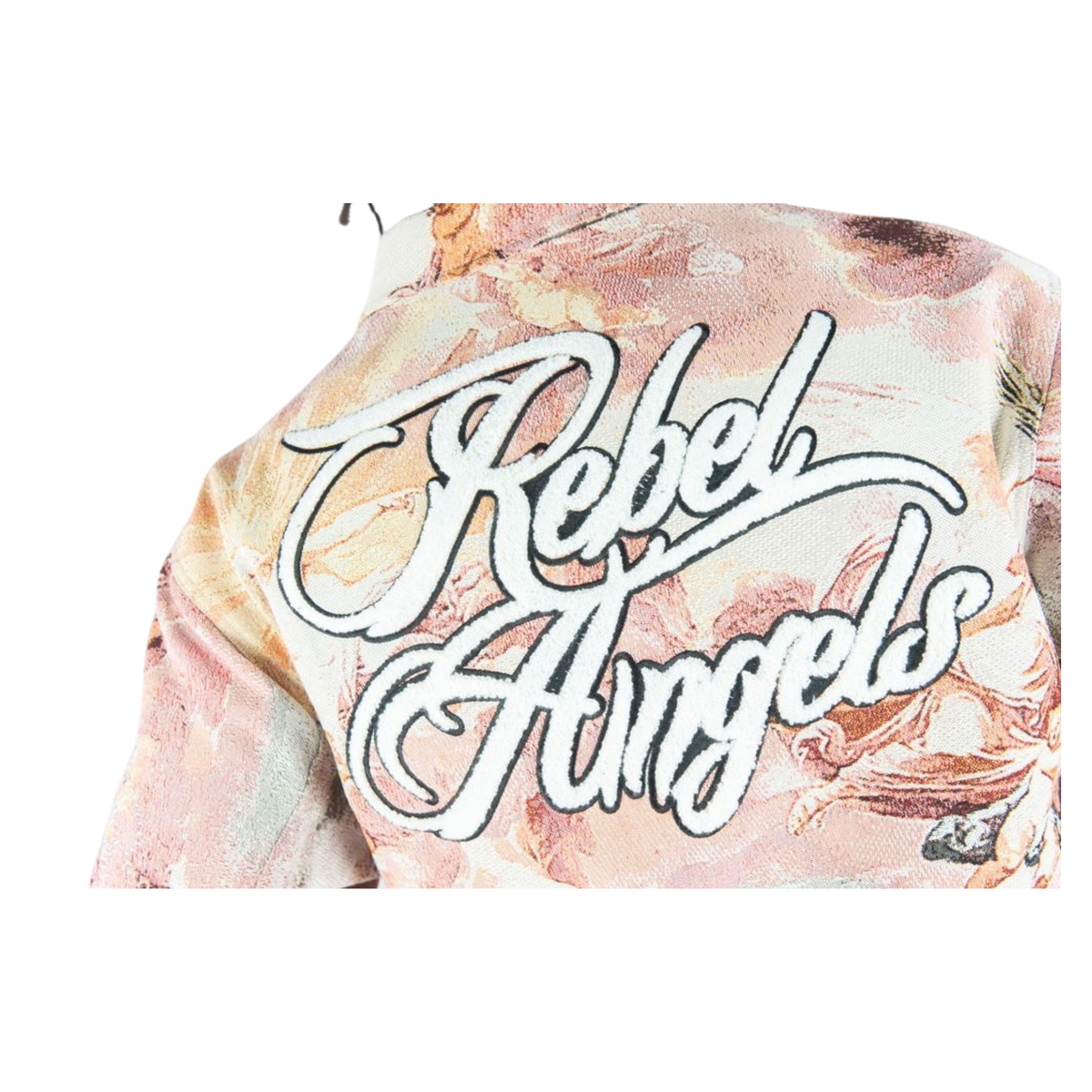 Mens Rebel Angels Tapestry Jacket Pink