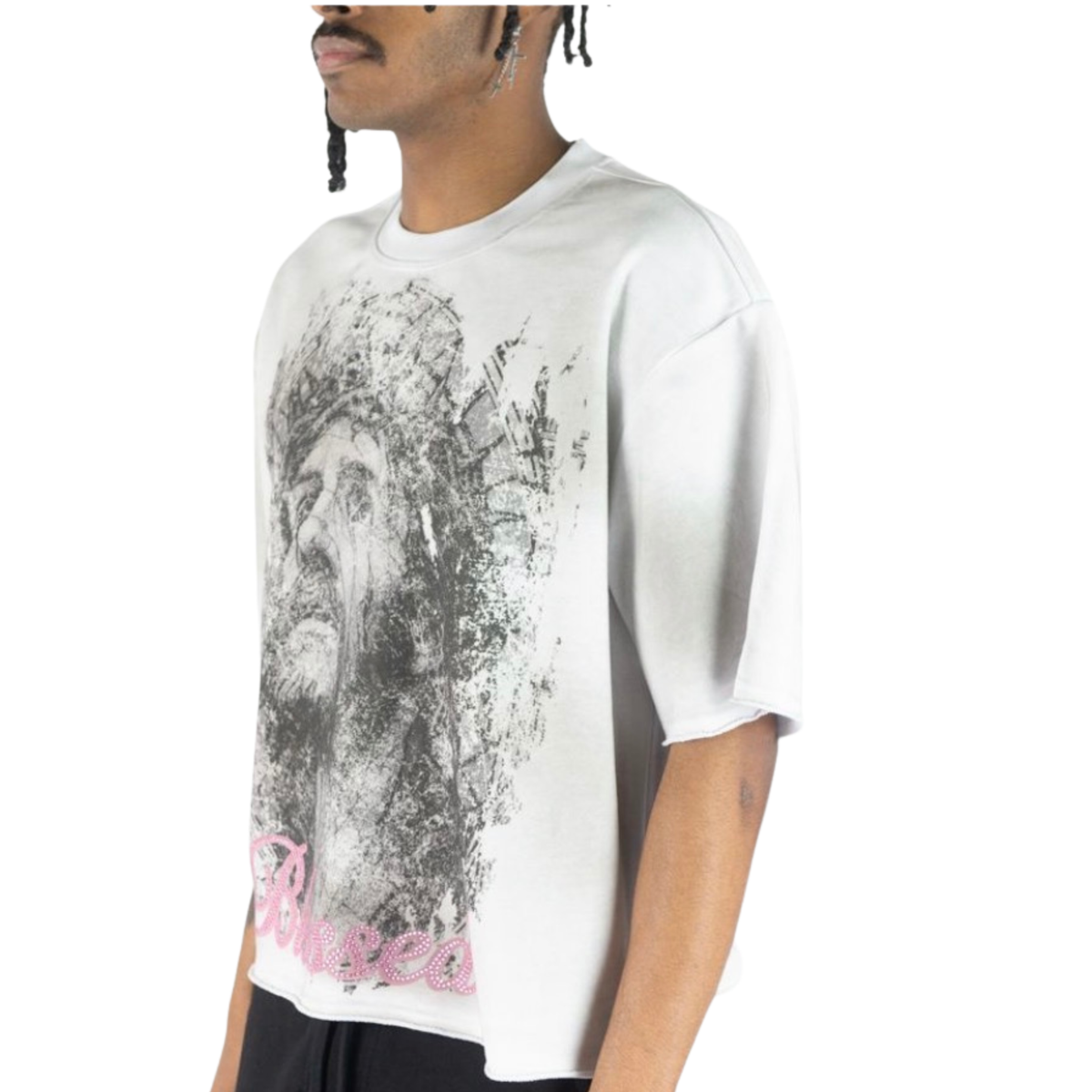 Blessed Jesus Men's Premium Streetwear T-Shirt