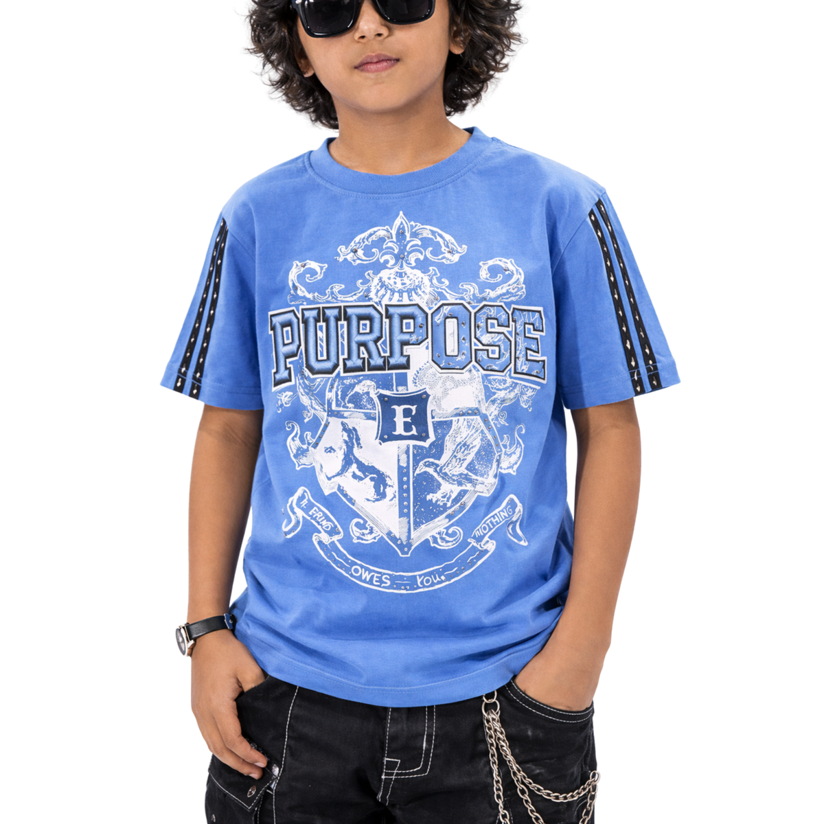 Purpose Blue Kids T-Shirt
