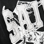 Saints 08 Vintage Wash Hoodie – Black