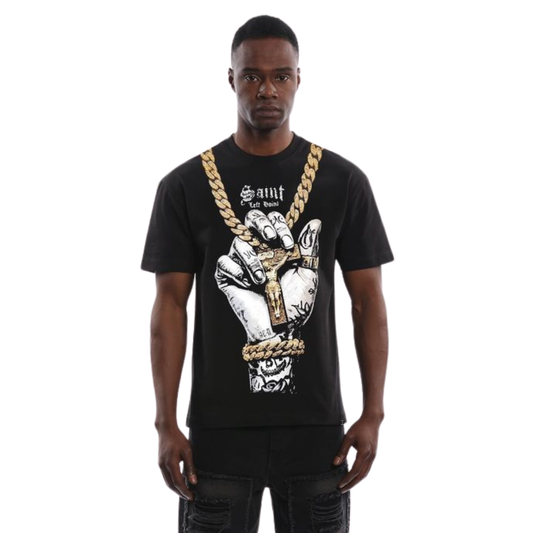 Drip Saint Chain Graphic T-Shirt –  Men's Streetwear