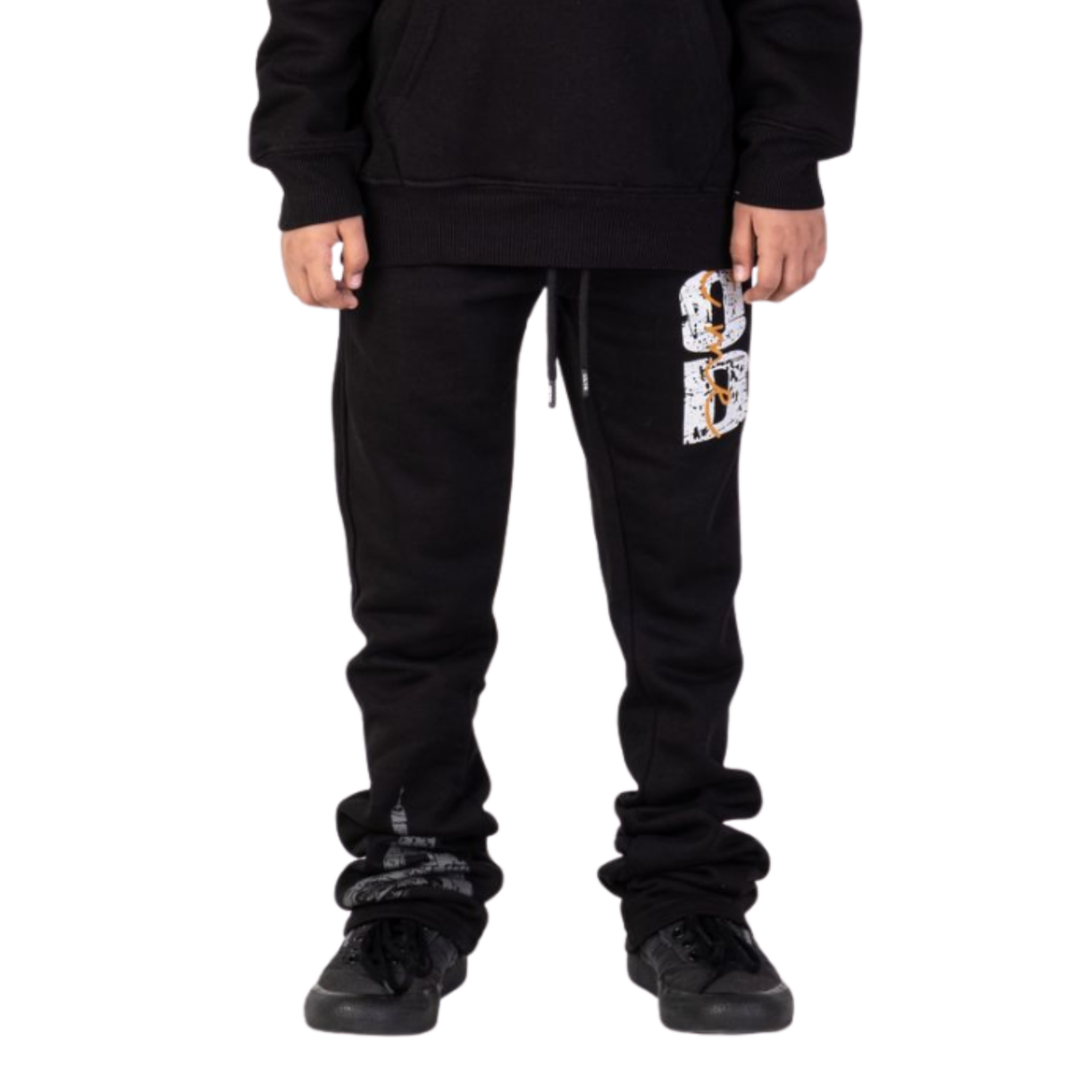 Kids God Got Me Sweatpants Black