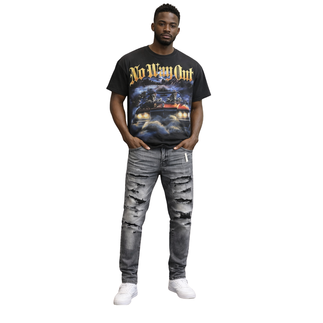 No Way Out Rhinestone T-Shirt