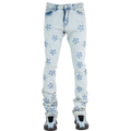 Focus Jeans Crystal Stacked Denim