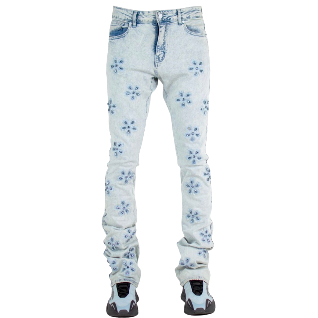 Focus Jeans "Crystal" Stacked Denim