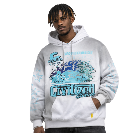 Members Only Washed Pullover Hoodie CV6129