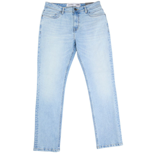 Mens Cultura Super Soft Slim Fit Denim Jeans – Blue