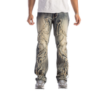 Distressed Stacked Jeans KD2118