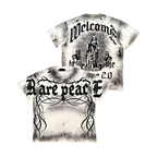 Men's Rare Peace Washed Cream T-Shirt