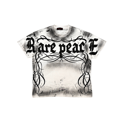 Men's Rare Peace Washed Cream T-Shirt