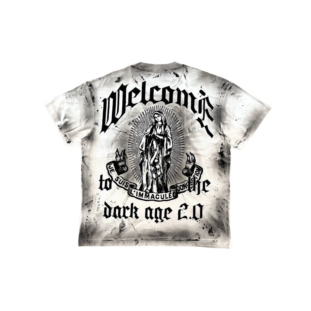 Men's Rare Peace Washed Cream T-Shirt