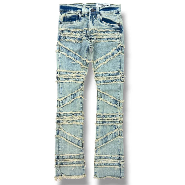 Crossover Stacked Jean  FW-330216