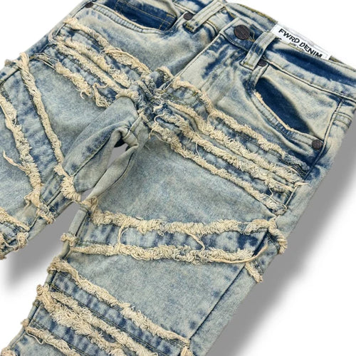 Crossover Stacked Jean  FW-330216