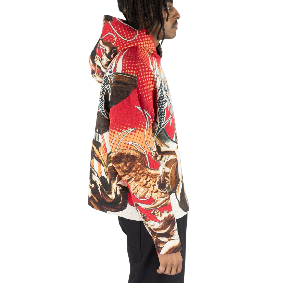 Rhinestone Heaven Tapestry Hoodie