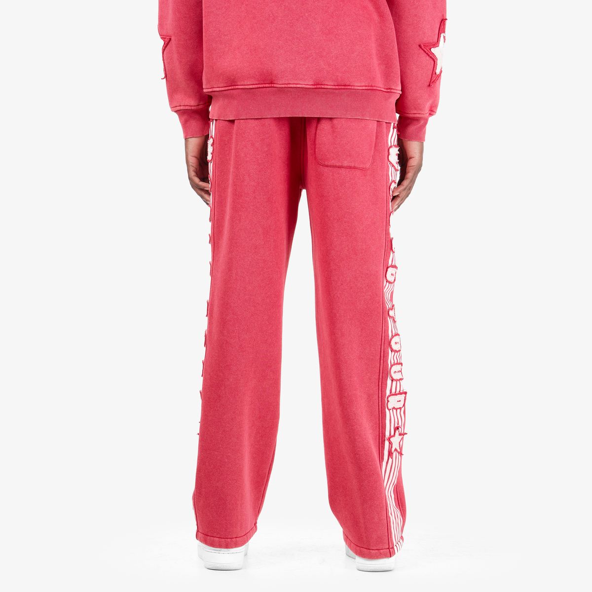 Mens World Tour Sweatpants – Vintage Wash Red