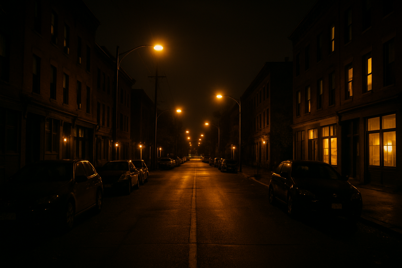 street view with night picture taken 